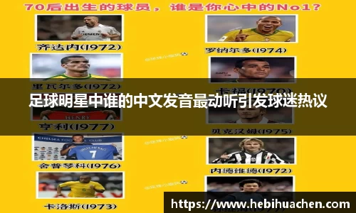 足球明星中谁的中文发音最动听引发球迷热议